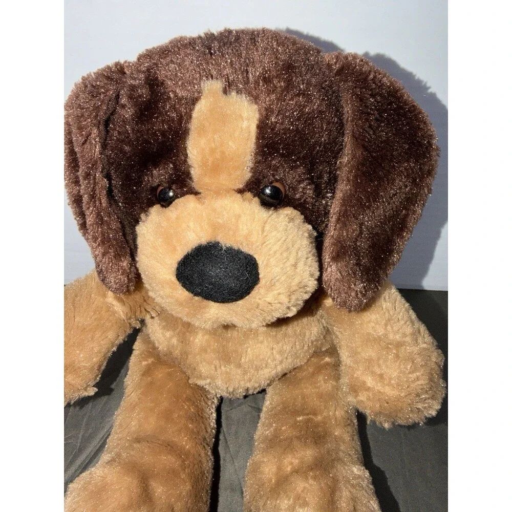 EUC Build A Bear Plush Lot Puppy Dog & Colorful Sloth Stuffed Animal Bundle BAB